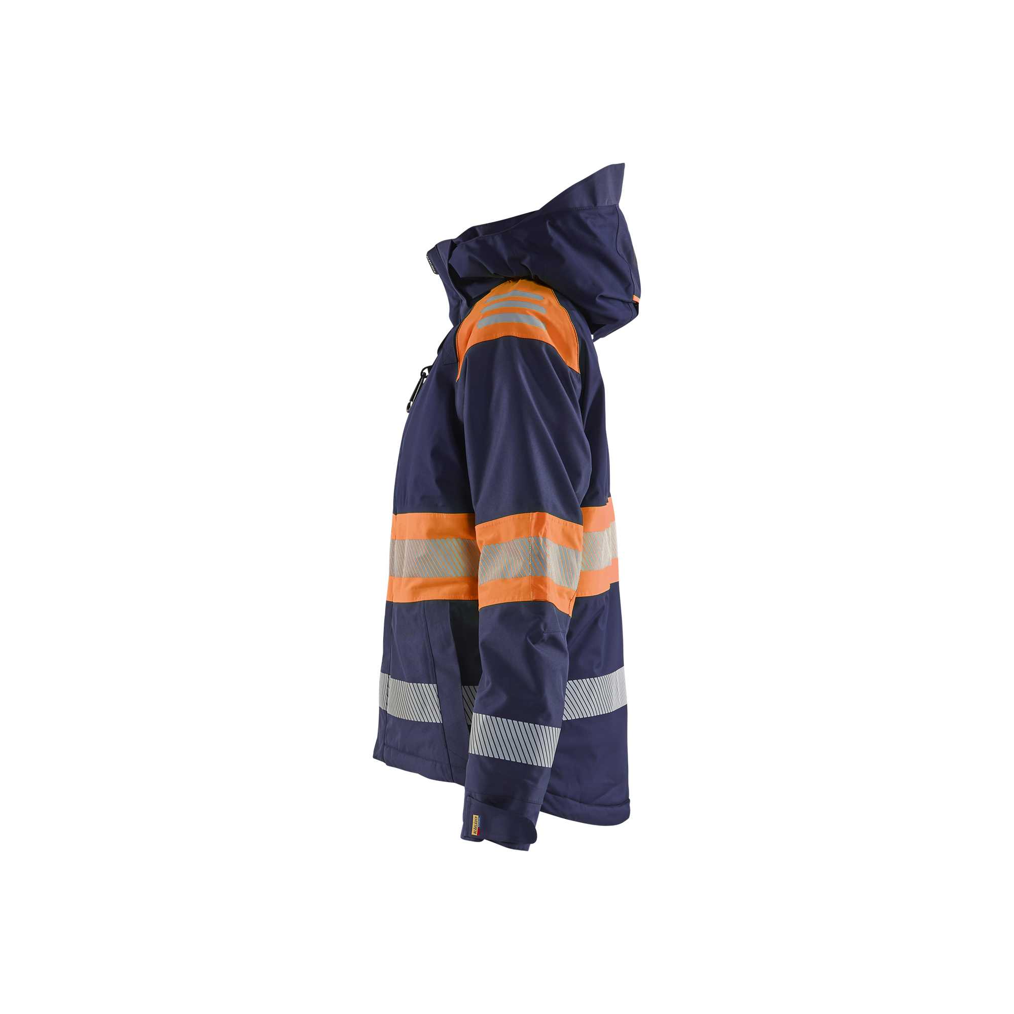 BLAKLADER 44701977 Women’s Hi Vis Winter Jacket Hi Vis Reflective Work Jacket WOMEN - Waterproof